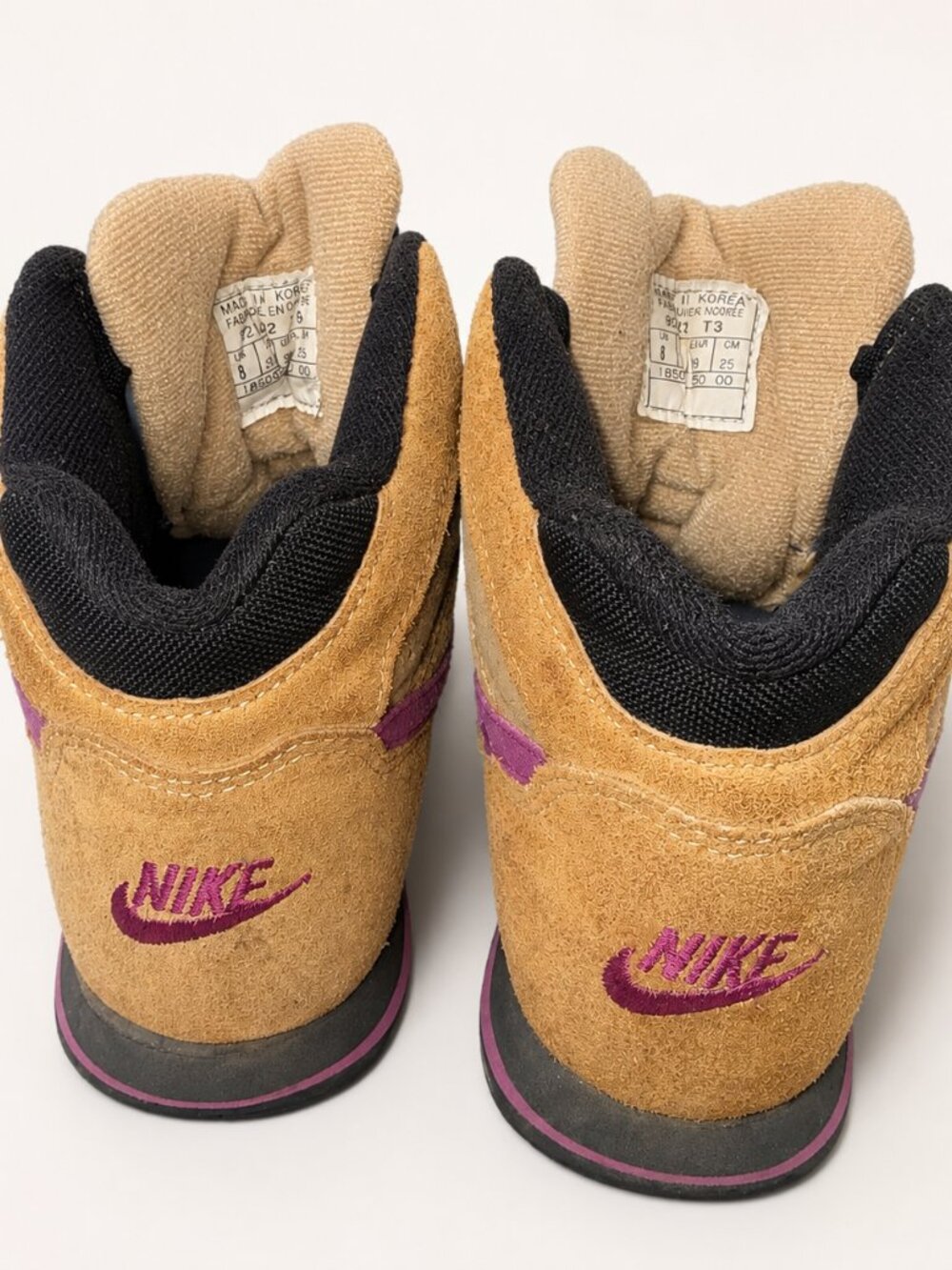 Vintage Nike Caldera ACG Hiking Boots Women’s US 8 Brown Purple Suede 921202 T3 - Picture 5 of 6